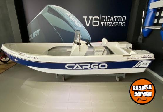 Embarcaciones - CARGO 520 CON CONSOLA CENTRAL - c/ Mercury 60 HP 4T - En Venta