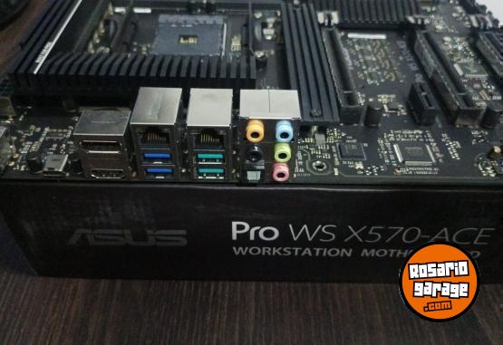 Informática - Motherboard  ASUS AMD AM4 Pro WS X570-Ace ATX Workstation - En Venta