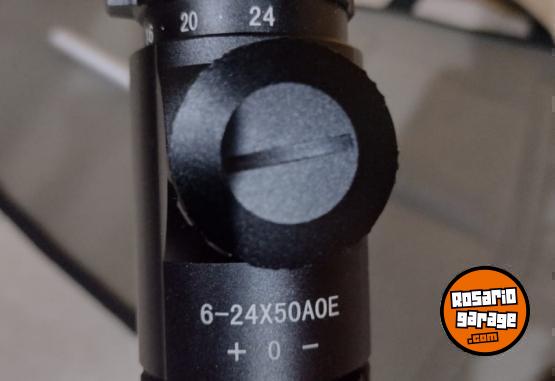 Deportes - Rifle PCP RED TARGET HP 800 (6.35) con mira  6-24x50AOE - En Venta
