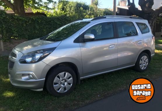 Autos - Chevrolet Spin LT 2016 GNC 89800Km - En Venta