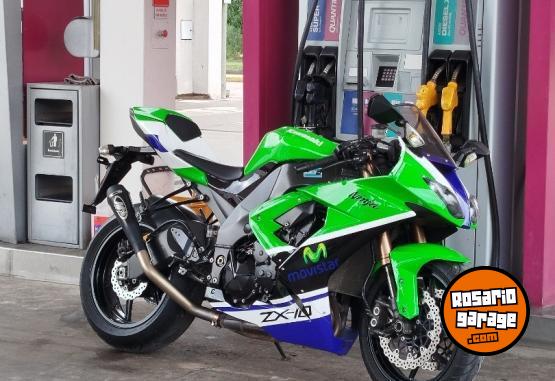 Motos - Kawasaki Zx 10 zx10 cbr R1 600 2008 Nafta 46000Km - En Venta