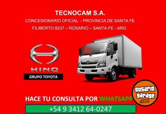 Camiones y Gras - HINO - LOS CAMIONES DE TOYOTA - IDEAL PARA TRABAJOS DE REPARTO EN CIUDAD - En Venta