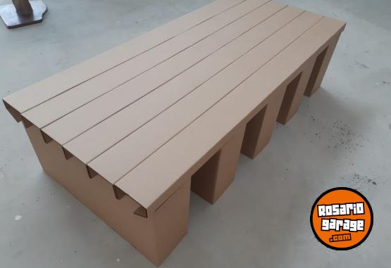 Hogar - Cama 1 plaza de cartn - En Venta