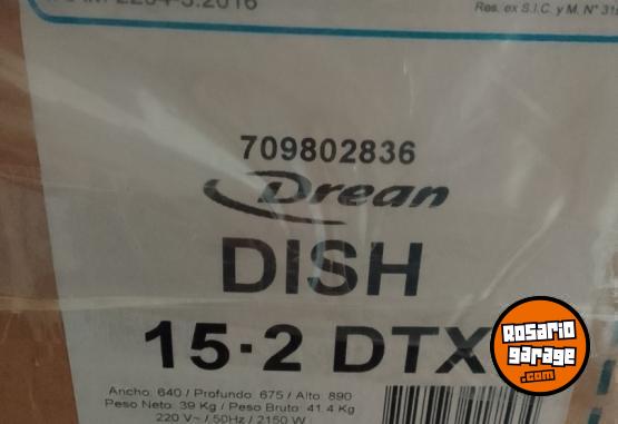 Hogar - Lavajillas Drean Dish 15.2 DT de 15 cubiertos acero inox y gris - En Venta