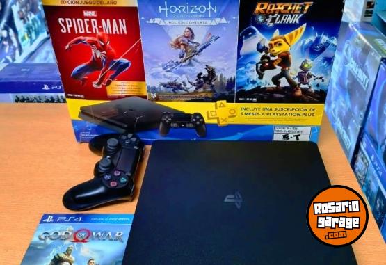 Electr�nica - Play 4 de 1 TB + GOD OF WAR + 1 Joystick - En Venta
