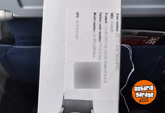 Electrónica - SAMSUNG GALAXY WATCH 6 CLASSIC 43mm (MODELO SM-R950) - En Venta