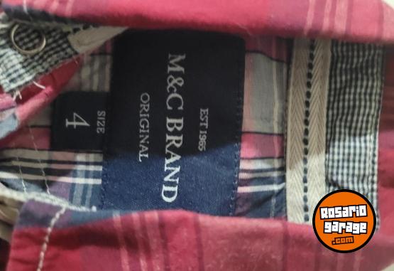 Indumentaria - Camisa escocesa marca mimo &co talle 4 - En Venta