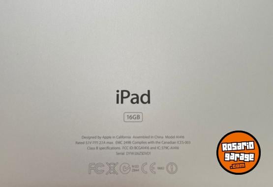 Informtica - iPad Apple 3rd Generacion 16 gb - En Venta