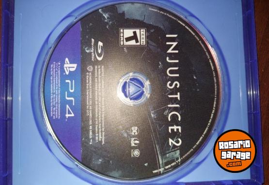 Electrnica - Vendo Injustice 1 y 2 de PS4 (muy poco uso) - En Venta