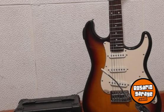 Instrumentos Musicales - Guitarra elctrica challenger III SKP mas amplificador SKP - En Venta