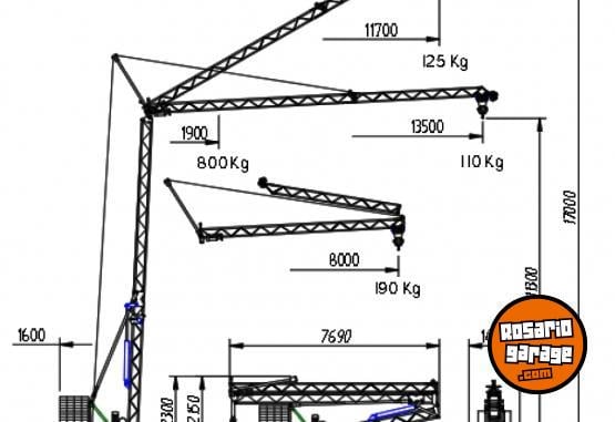 Camiones y Gras - Gra Torre Automontante Euro Crane Midi 12-18 - En Venta