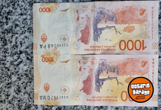 Otros - Billete de mil pesos - En Venta