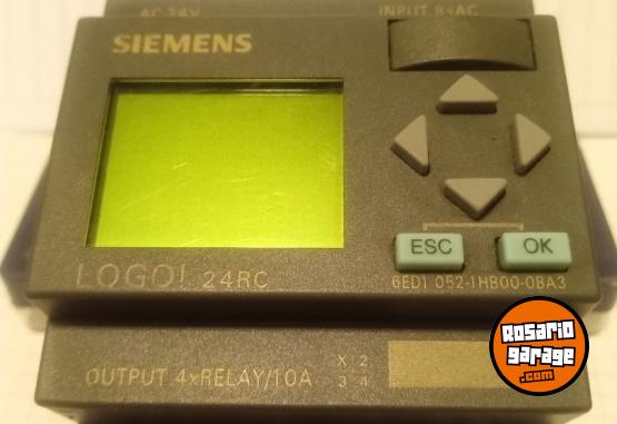 Electrnica - PLC SIEMENS LOGO 24RC - En Venta