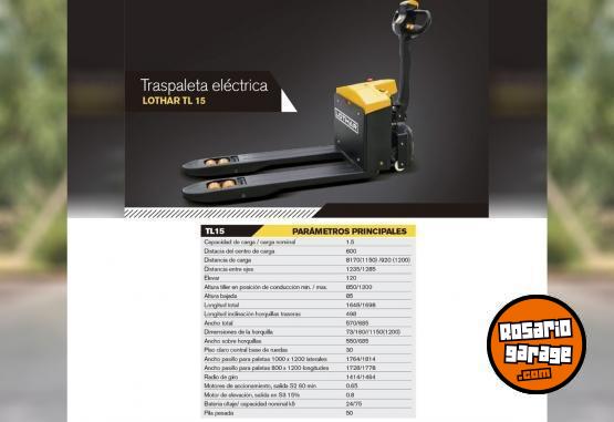 Herramientas - Transpaleta elctrica Lothar / Heli TL15 - En Venta