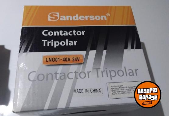 Herramientas - Contactor tripolar Sanderson LNG01 40A 24V - En Venta