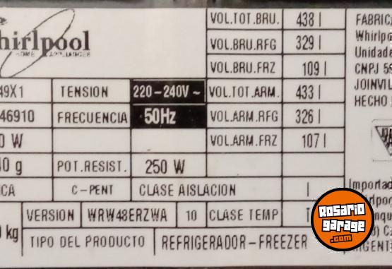 Hogar - Heladera Whirpool No Frost - En Venta