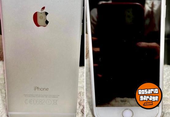 Telefona - Vendo iPhone 6 de 16gb Color Silver 79% Bateria - En Venta