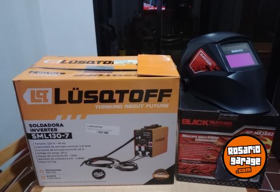 Herramientas - SOLDADORA LUSQTOFF Y MÁSCARA - En Venta