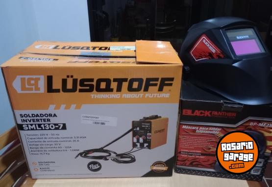 Herramientas - SOLDADORA LUSQTOFF Y MÁSCARA - En Venta
