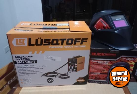 Herramientas - SOLDADORA LUSQTOFF Y MÁSCARA - En Venta