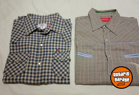 Indumentaria - LIQUIDO 10 camisas 1 par de zapatos 1 bermuda batistella reffans A+ benetton tannery - En Venta