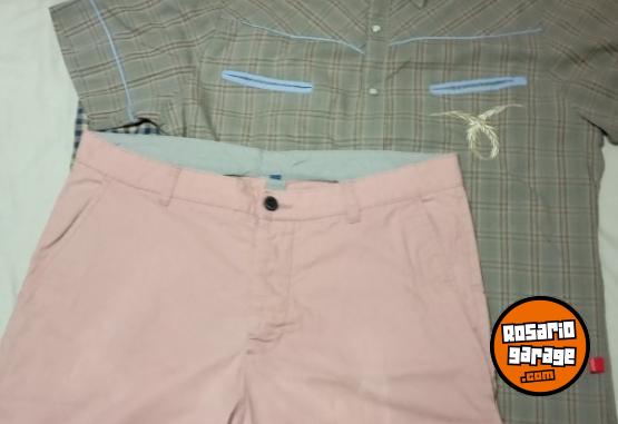 Indumentaria - LIQUIDO 10 camisas 1 par de zapatos 1 bermuda batistella reffans A+ benetton tannery - En Venta