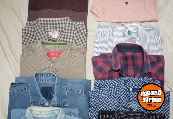 Indumentaria - LIQUIDO 8 camisas 1 par de zapatos 1 sueter 1 bermuda batistella reffans A+ benetton - En Venta