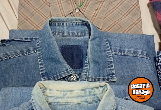 Indumentaria - LIQUIDO 8 camisas 1 par de zapatos 1 sueter 1 bermuda batistella reffans A+ benetton - En Venta
