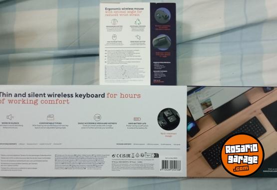 Informática - Combo Teclado y Mouse Vertical Trust Inalámbrico - En Venta
