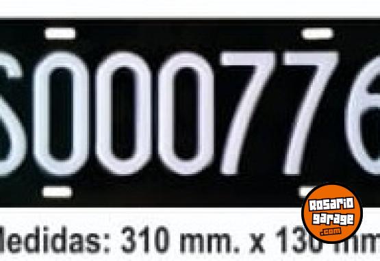 Accesorios para Autos - chapa 101 Mercosur o Nacional - En Venta
