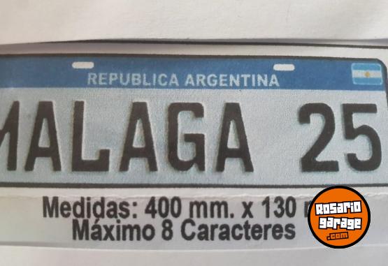 Accesorios para Autos - chapa 101 Mercosur o Nacional - En Venta