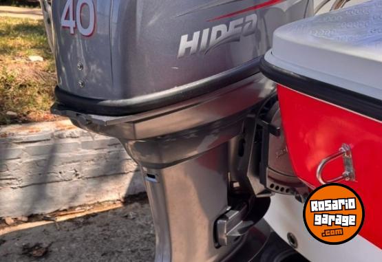 Embarcaciones - LANCHA BUNKER 5100 MOTOR HIDEA 40hp NUEVA - En Venta