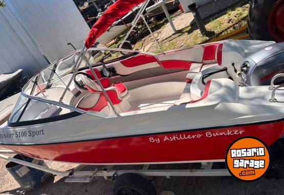 Embarcaciones - LANCHA BUNKER 5100 MOTOR HIDEA 40hp NUEVA - En Venta