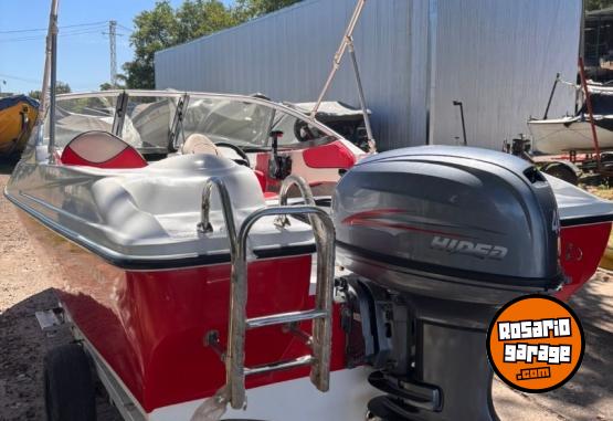 Embarcaciones - LANCHA BUNKER 5100 MOTOR HIDEA 40hp NUEVA - En Venta