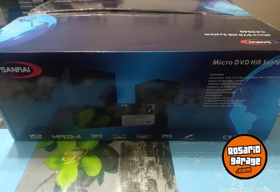 Electrnica - CD/DVD - Minicomponente Sanrai HiFi System CK2040 (NUEVO) - En Venta