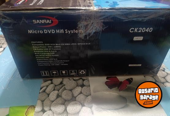 Electrnica - CD/DVD - Minicomponente Sanrai HiFi System CK2040 (NUEVO) - En Venta