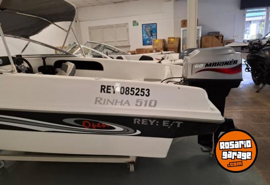 Embarcaciones - Lancha Rina 510 Open Mariner 60 hp 2t 2018 - En Venta
