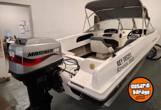 Embarcaciones - Lancha Rina 510 Open Mariner 60 hp 2t 2018 - En Venta