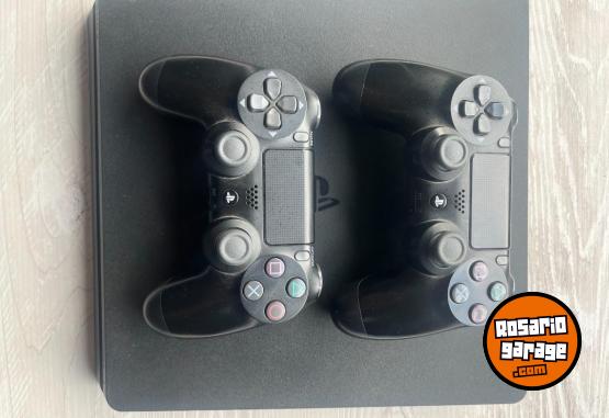 Electr�nica - PlayStation 4 Slim Negro - En Venta