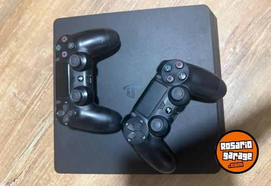 Electr�nica - PlayStation 4 Slim Negro - En Venta