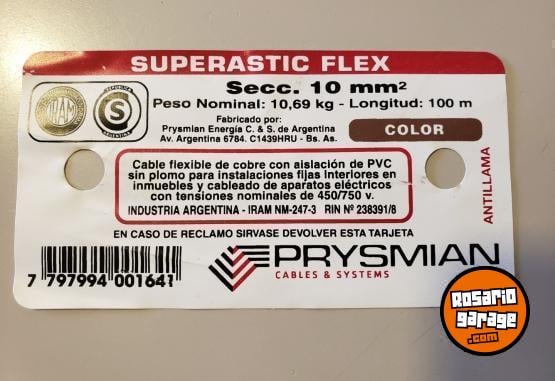 Herramientas - ROLLOS DE CABLE MARCA PRYSMIAN - 10 MM - En Venta