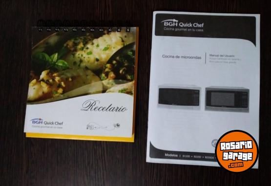 Hogar - Horno Microondas BGH Quick Chef 23 Litros c/ Grill - En Venta