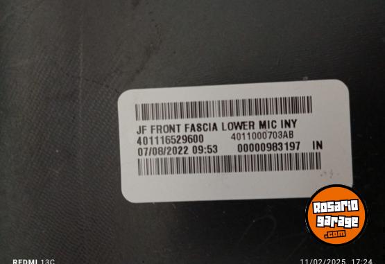 Accesorios para Autos - SPOILER DELANTERO DODGE JOURNEY (NUEVO / ORIGINAL) - En Venta