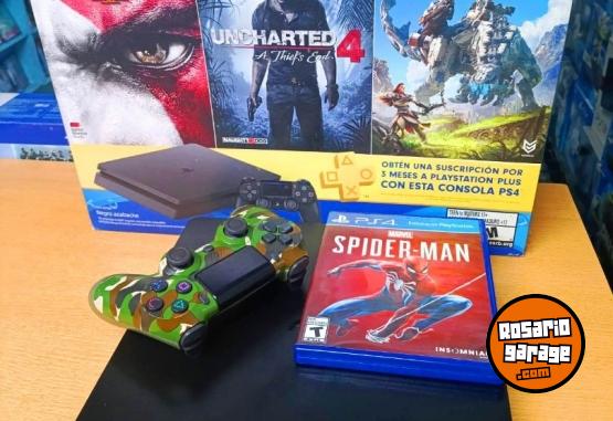 Electr�nica - Play 4 + SPIDERMAN - REGALO de NAVIDAD - En Venta