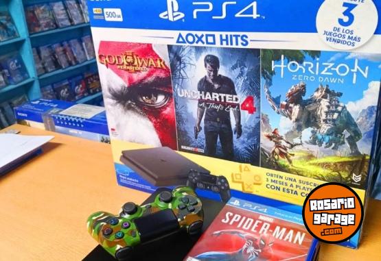 Electr�nica - Play 4 + SPIDERMAN - REGALO de NAVIDAD - En Venta