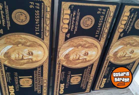 Hogar - Cuadros Artsticos Dolar 90x40cm,*en lienzo listos para colgar*Rosario y zona - En Venta