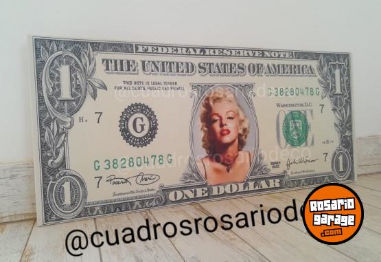 Hogar - Cuadros Artsticos Dolar 90x40cm,*en lienzo listos para colgar*Rosario y zona - En Venta