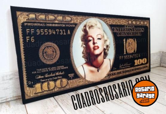 Hogar - Cuadros Artsticos Dolar 90x40cm,*en lienzo listos para colgar*Rosario y zona - En Venta