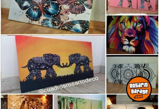 Hogar - Cuadros decorativos Rosario en lienzo *personalizados *Diseños Exclusivos *ENTERO/TRIPTICO - En Venta