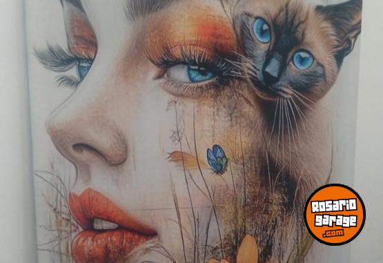 Hogar - Cuadros decorativos Rosario en lienzo *personalizados *Diseños Exclusivos *ENTERO/TRIPTICO - En Venta